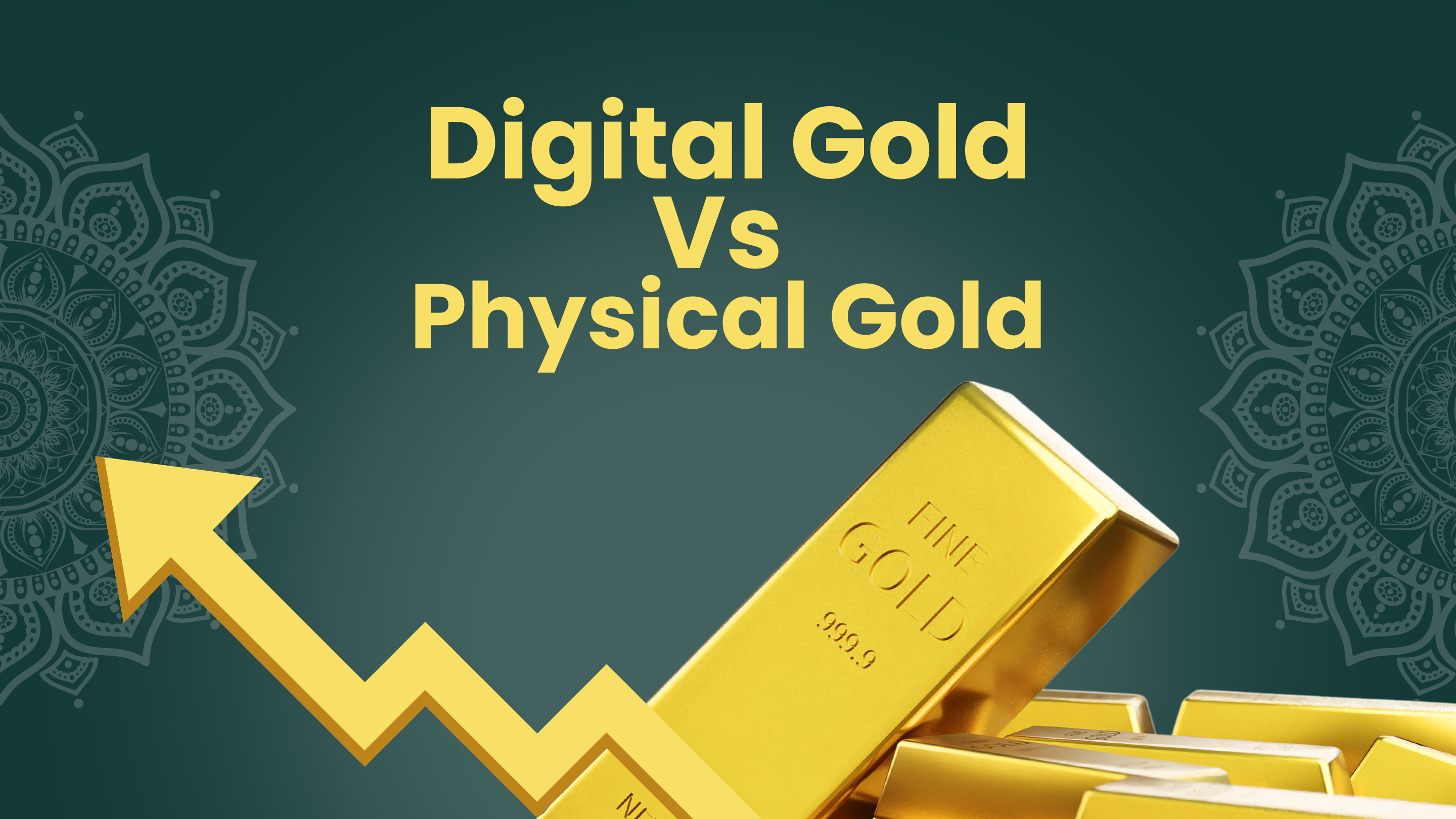 Comparison of digital gold and physical gold investment options with pros and cons. by Gold Price MCX