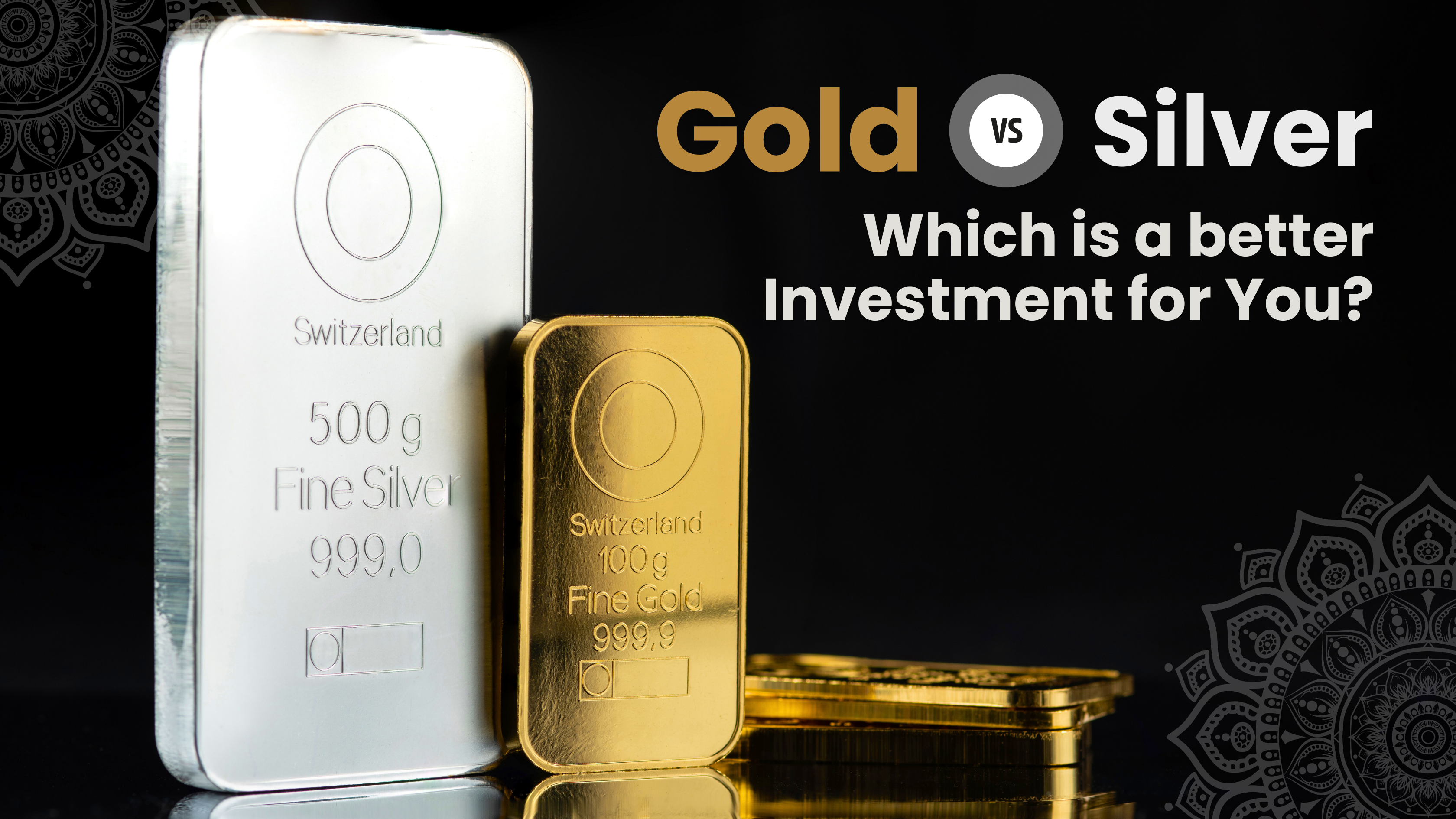 Gold vs silver which is a better investment for you in 2025 by gold price mcx