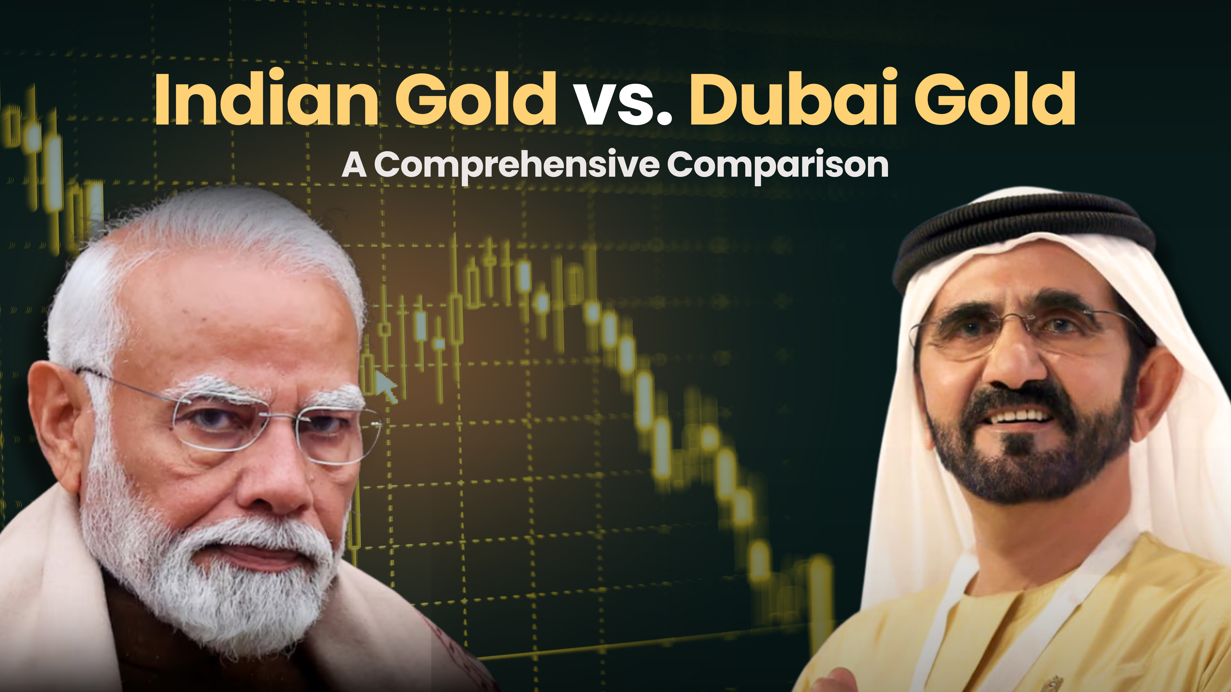 Indian Gold vs. Dubai Gold by Gold Price Mcx