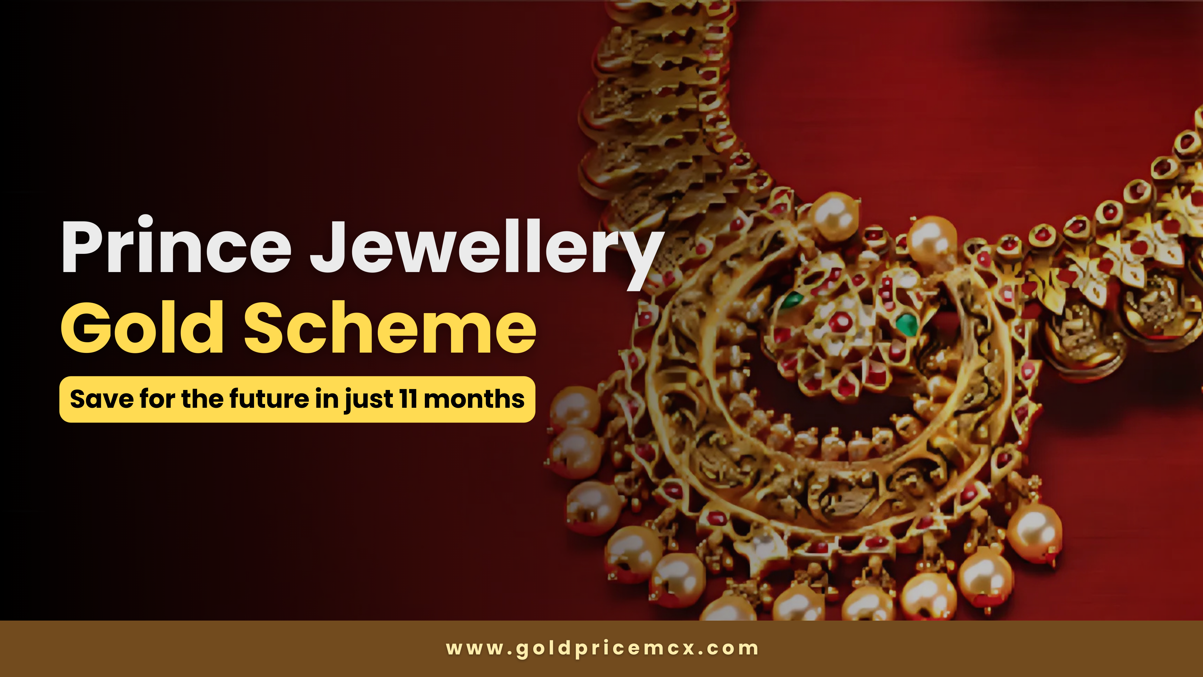 Prince jewellery golden scheme